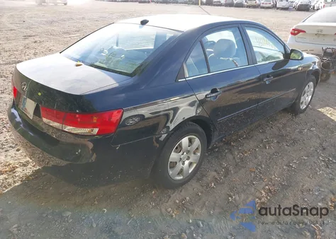 2008 Hyundai Sonata Gls z USA, uszkodzony, nr VIN 5NPET46C88H304259